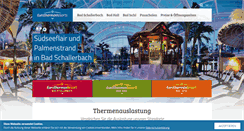 Desktop Screenshot of eurothermen.at